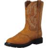 imageAriat Mens Sierra Wide Square Toe Steel Toe Work BootAged Bark