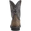imageAriat Mens Sierra Wide Square Toe Work BootEarthBlack Crunch