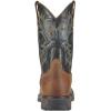 imageAriat Mens WorkHog Wide Square Toe Waterproof Work BootBruin BrownCoffee