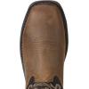 imageAriat Mens Workhog Wide Square Toe Waterproof 400g Composite Toe Work BootRye BrownCoffee