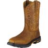 imageAriat Mens WorkHog Wide Square Toe Work BootBark