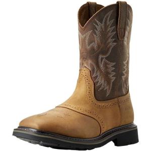 imageAriat Mens Sierra Wide Square Toe Work BootBrown