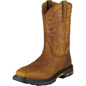 imageAriat Mens WorkHog Wide Square Toe Work BootBark