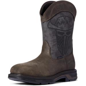 imageAriat Mens Workhog Xt Incognito Carbon Toe Work BootIron Coffee