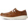 imageARIAT Womens Hilo LoaferBrown Floral Emboss
