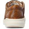 imageARIAT Womens Hilo LoaferBrown Floral Emboss