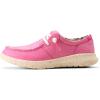 imageARIAT Womens Hilo LoaferHot Pink Floral Emboss
