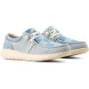 imageARIAT Womens Hilo LoaferMixed Light Checkered Denim