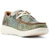 imageARIAT Womens Hilo LoaferVintage Turq Floral Emboss