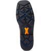 imageAriat Mens Sierra Shock Shield Steel Toe Work BootDark BrownGrass Green
