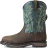 imageAriat Mens WorkHog XT BOA Waterproof Carbon Toe Work BootBruin BrownDark Forest