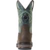 imageAriat Mens WorkHog XT BOA Waterproof Carbon Toe Work BootBruin BrownDark Forest