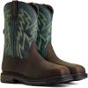 imageAriat Mens WorkHog XT BOA Waterproof Carbon Toe Work BootBruin BrownDark Forest