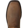 imageAriat Mens Workhog Wellington Waterproof Composite Toe Work BootDistressed Brown