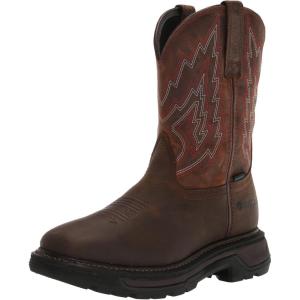 imageAriat Mens Big Rig Waterproof Work BootDark Brown