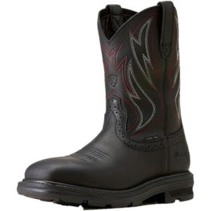 imageAriat Mens Sierra Shock Shield Steel Toe Work BootBlack