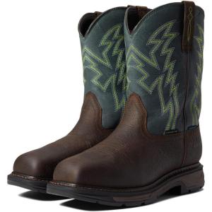 imageAriat Mens WorkHog XT BOA Waterproof Carbon Toe Work BootBrown Forest