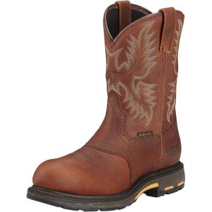 imageAriat Mens Workhog Wellington Waterproof Composite Toe Work BootDark Copper