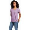 imageARIAT Womens Rebar Evolution TShirtPaisley Purple