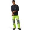 imageARIAT Mens Rebar Durastretch Pullon Straight PantHi Vis Yellow