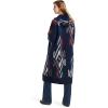 imageARIAT Womens Coatigan Chimayo Sweater Navy JacquardNavy Jacquard