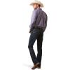 imageAriat Mens M4 Low Rise Boot Cut JeansBlackstone