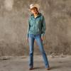 imageAriat Womens Tek Hoodie 12 Zip HoodieNorth Atlantic
