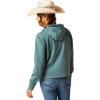 imageAriat Womens Tek Hoodie 12 Zip HoodieNorth Atlantic