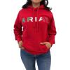 imageAriat Female Mexico Hoodie Red 3X