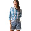 imageAriat Female REAL Billie Jean Shirt Idabel Dobby Plaid 3X