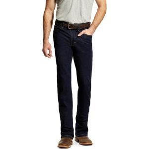 imageARIAT Mens M1 Vintage Stretch Legacy Stackable Straight Leg JeanAbraded Rinse