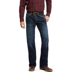 imageARIAT Mens M2 Relaxed Stretch Stillwell Boot Cut JeanSalton