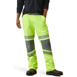 imageARIAT Mens Rebar Durastretch Pullon Straight PantHi Vis Yellow