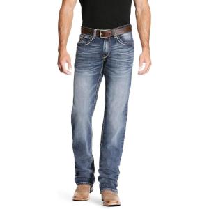 imageAriat Mens M4 Low Rise Boot Cut JeansSilverton