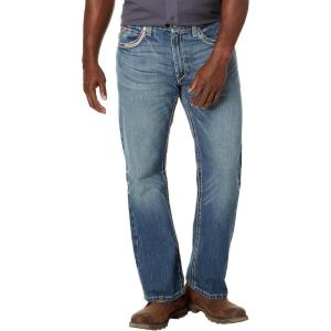 imageAriat Mens M5 Slim Stretch Legacy Stackable Straight Leg JeanBuckshot
