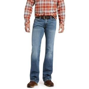 imageAriat Mens M7 Rocker Stretch Legacy Boot Cut JeanStretch Drifter