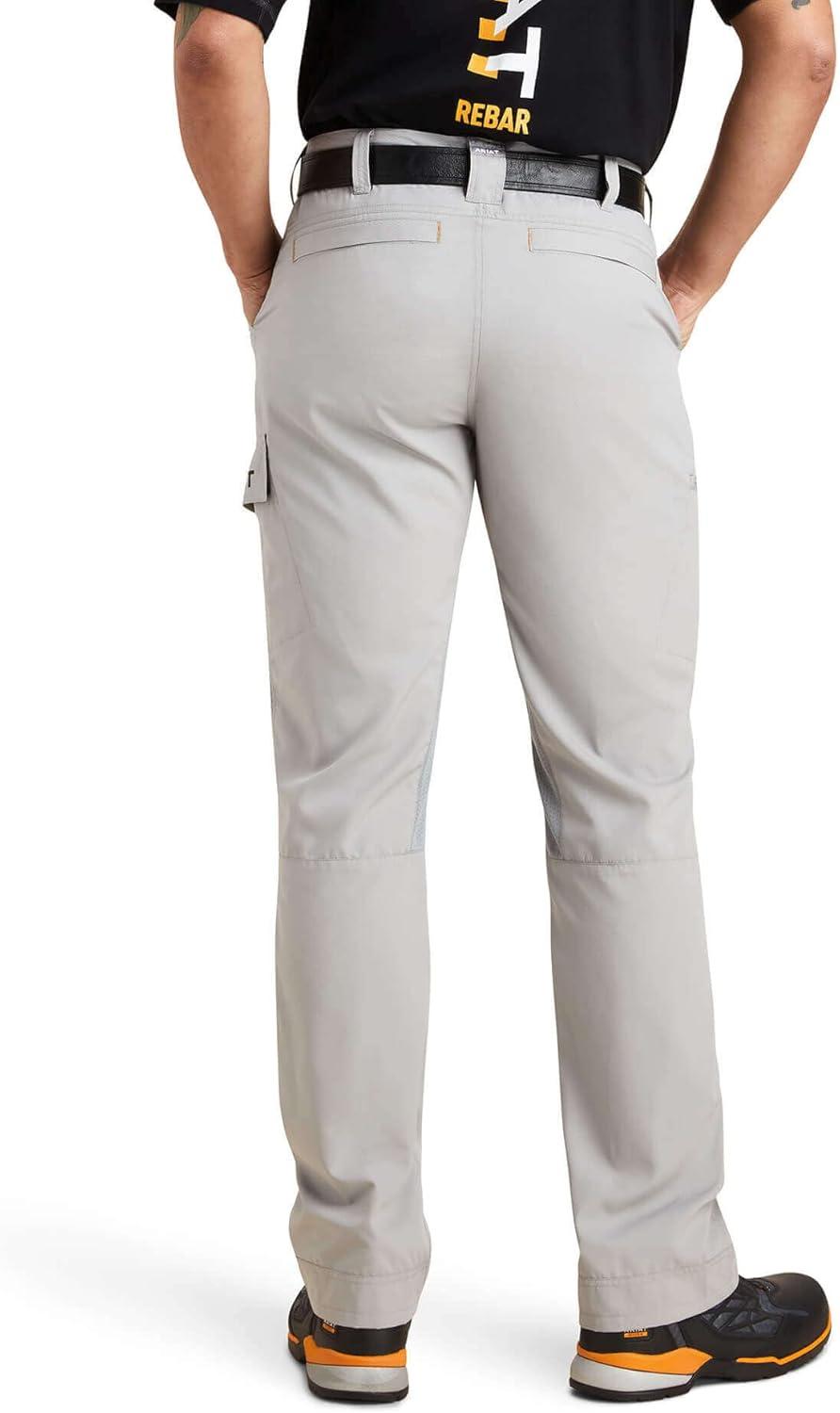 imageARIAT Mens Rebar M5 Straight Work Flow Ultralight Stackable Straight Leg PantAlloy