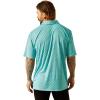 imageARIAT Mens All Over Print PoloAruba Blue