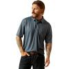 imageARIAT Mens All Over Print PoloNewsboy Blue