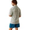 imageARIAT Mens All Over Print PoloWhite Serape