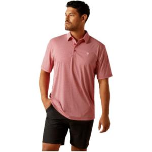 imageARIAT Mens All Over Print PoloScooter