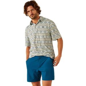 imageARIAT Mens All Over Print PoloWhite Serape
