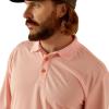 imageARIAT Mens Tek PoloApricot Blush