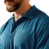 imageARIAT Mens Tek PoloBlue Sapphire
