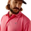 imageARIAT Mens Tek PoloHot Rose