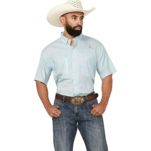 imageARIAT Mens Venttek Outbound Classic Fit ShirtAqua