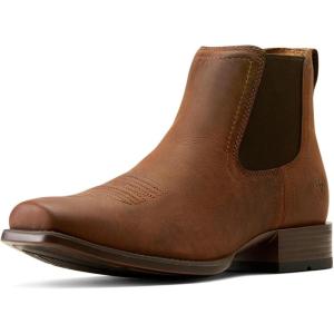 imageAriat Mens Booker Ultra Square Toe Western BootRough Tan