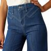 imageAriat Womens Westie Yoke Wide Leg JeanRinse