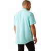 imageARIAT Mens Red Mahogany Airflow ShirtBlue Radiance