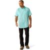 imageARIAT Mens Red Mahogany Airflow ShirtBlue Radiance